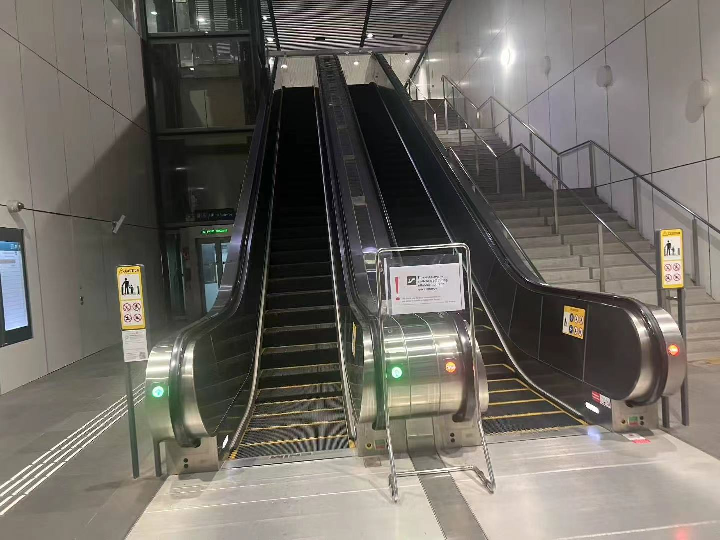 Stairs, Escalators, and Elevators